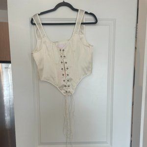 NWT Selkie XXL Soft Corset in White / Ivory